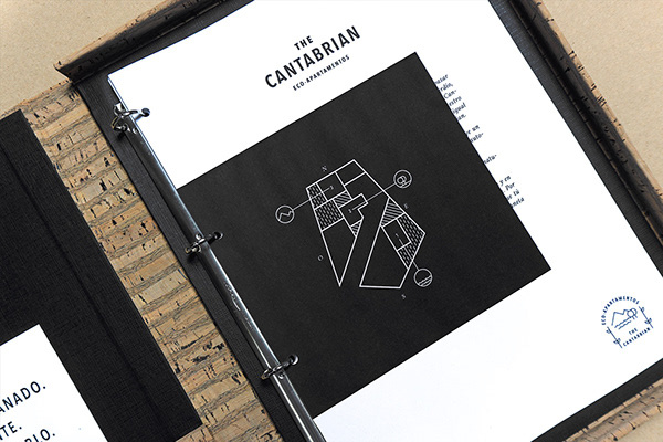 Cantabrian生態(tài)公寓酒店簡(jiǎn)約圖形線條logo設(shè)計(jì)vi設(shè)計(jì)