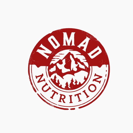 Nomad Nutrition標(biāo)志logo設(shè)計(jì)