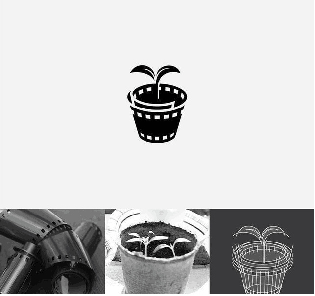 logo設(shè)計(jì)過(guò)程圖示揭示logo設(shè)計(jì)靈感-植物電影l(fā)ogo設(shè)計(jì) logo設(shè)計(jì)過(guò)程圖示揭示logo設(shè)計(jì)靈感-植物電影l(fā)ogo設(shè)計(jì)