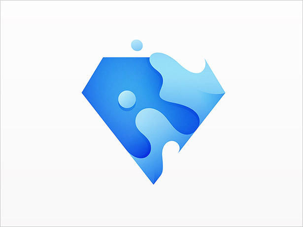 鉆石Ombre的-LOGO設(shè)計