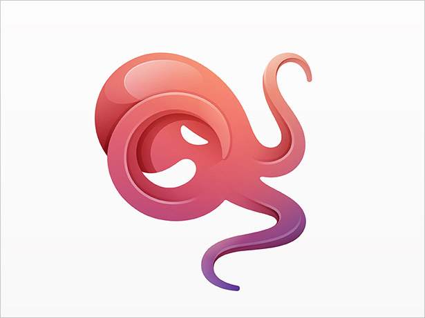章魚Ombre的-LOGO設(shè)計