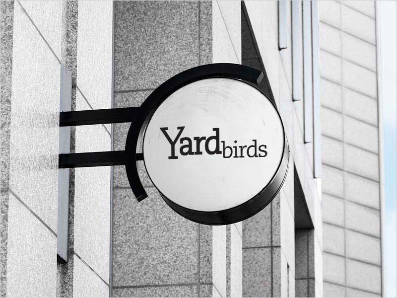  2018年的現(xiàn)代餐廳標志設計-Yardbirds標志設計