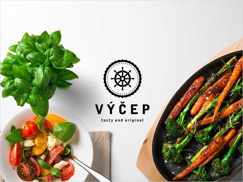  2018年的現(xiàn)代餐廳標志設計-Vycep餐廳標志設計