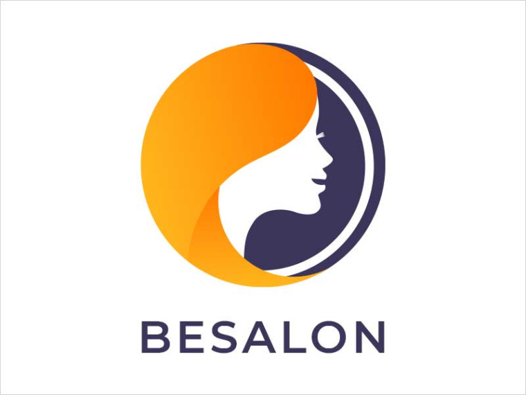Besalon - 美容沙龍的標(biāo)志設(shè)計(jì)