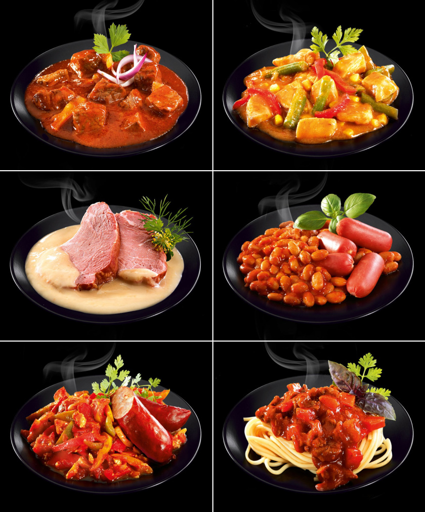 Hamé 即食餐即食菜包裝設(shè)計(jì)-餐品攝影