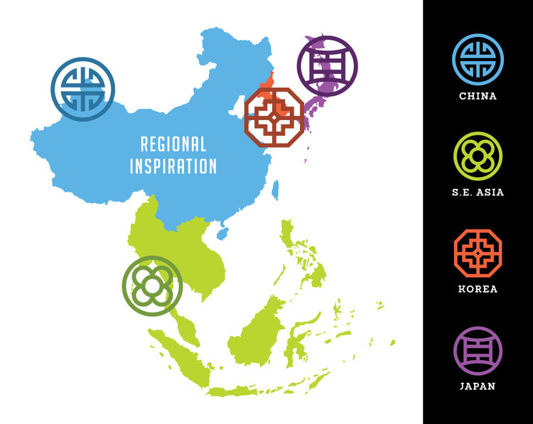 用一種文化在世界各地享受美食之旅，One Culture Foods調(diào)味品與杯面包裝設(shè)計(jì)