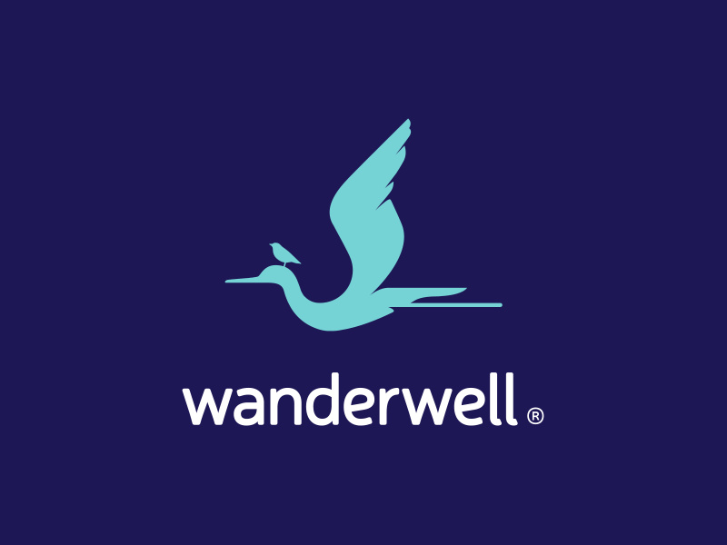 Wanderwell保險(xiǎn)公司logo設(shè)計(jì)