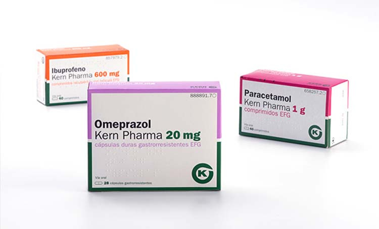 藥品包裝設(shè)計靈感-GENERICS Kern Pharma包裝設(shè)計