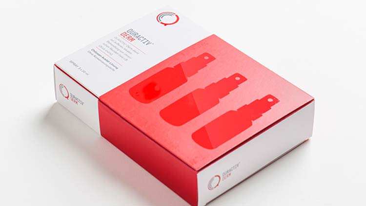 藥品包裝設(shè)計靈感-Quractiv Derm醫(yī)藥包裝
