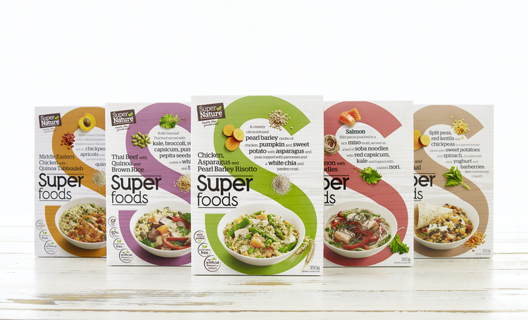 Vesco Foods 冷凍菜肴食品包裝設(shè)計(jì)，以健康食材為賣點(diǎn)，以S字母增加識(shí)別