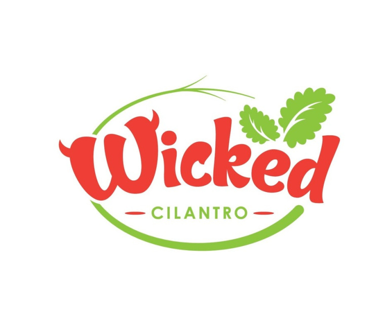 Wicked Cilantro的品牌標(biāo)識logo設(shè)計