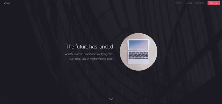 登陸全屏延遲加載圖像視差效果html5模板網(wǎng)站響應(yīng)