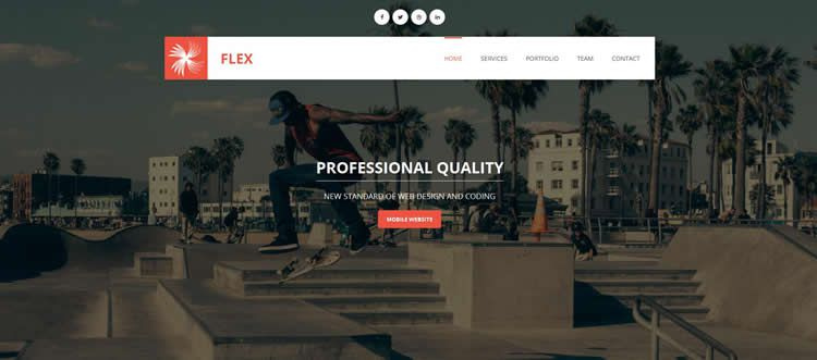 Flex CV組合燈箱庫html5模板網(wǎng)站響應(yīng)