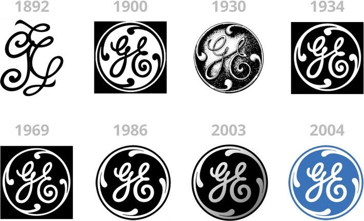 傳統(tǒng)徽標logo設計-用電氣自1891年成立的徽標logo