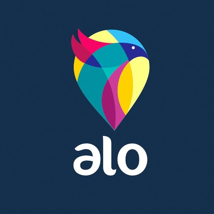 大膽，勇敢和美麗的女性標志設(shè)計-alo標志設(shè)計