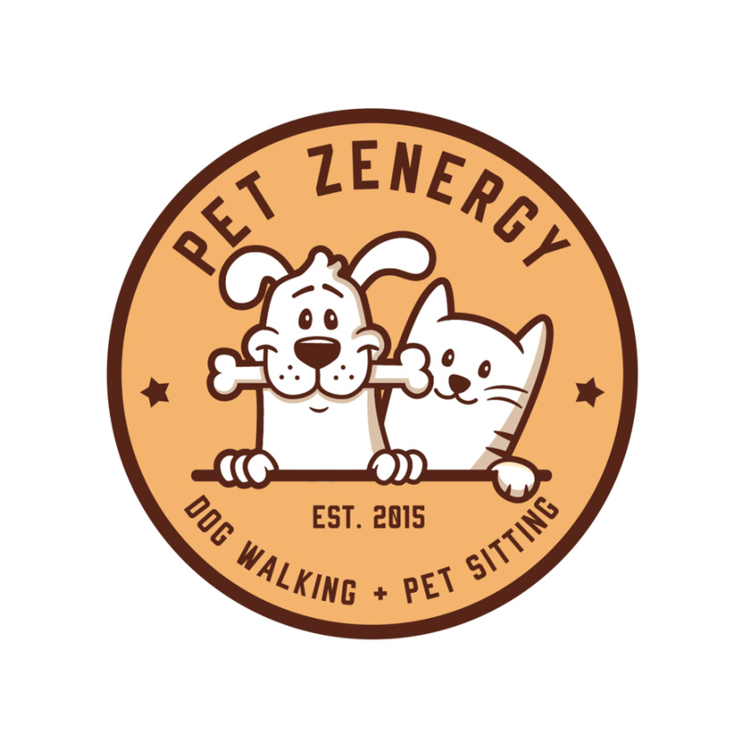 媽媽們喜歡的女性標志設(shè)計風(fēng)格-寵物Zenergy標志設(shè)計
