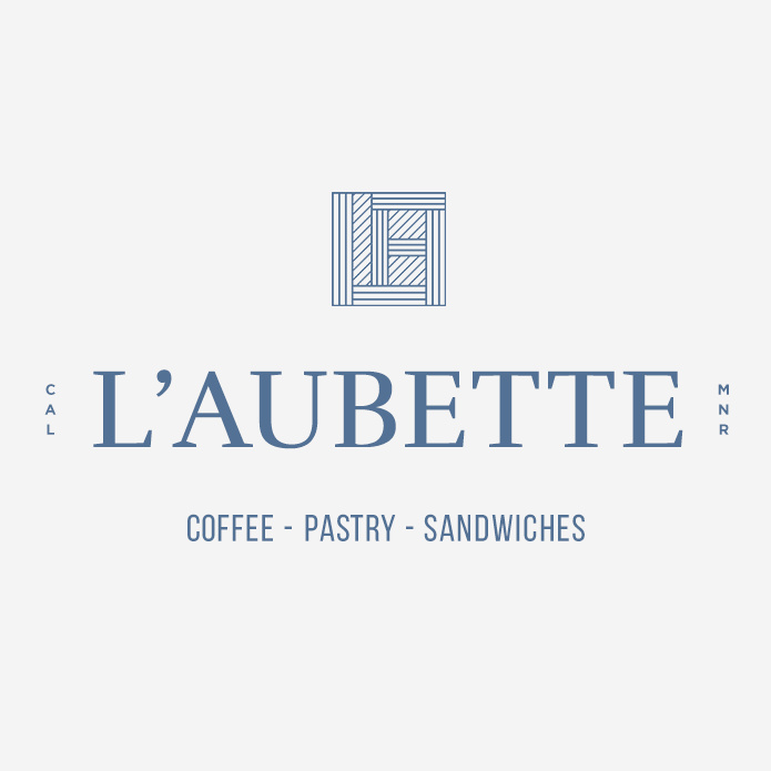 中性現(xiàn)代風(fēng)格標志設(shè)計-Laubette標志設(shè)計