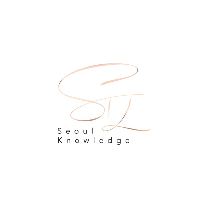 豪華黃金logo設(shè)計-首爾知識logo設(shè)計