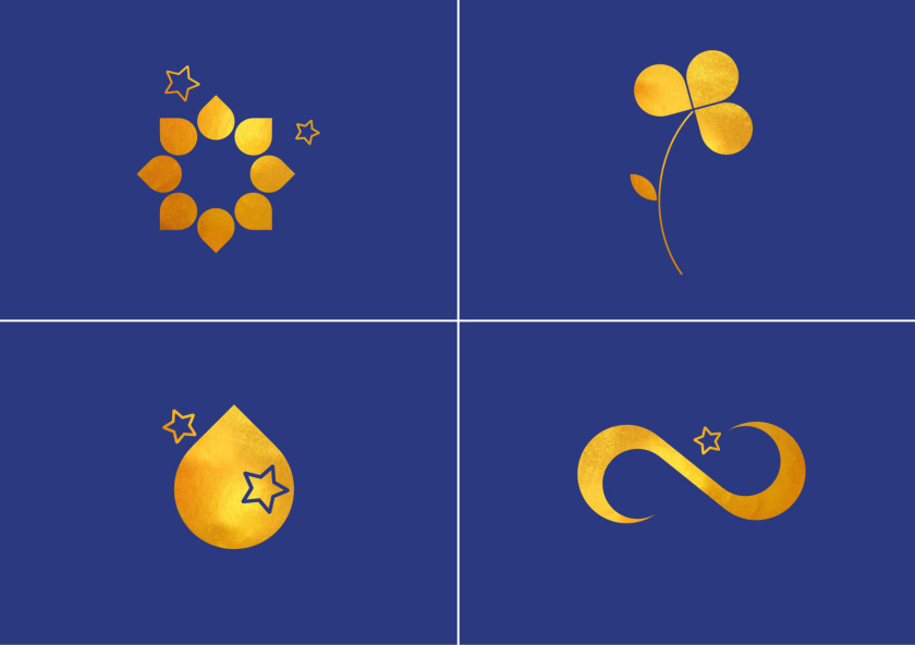 Magic Point 醫(yī)學(xué)美容整形醫(yī)院品牌形象全案策劃設(shè)計(jì)-基于徽標(biāo)logo的插圖和圖標(biāo)