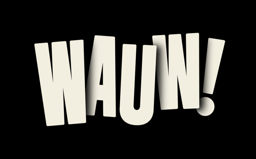 Wauw冰淇淋品牌新logo設(shè)計(jì)，源自第一勺的味蕾驚喜感覺(jué)