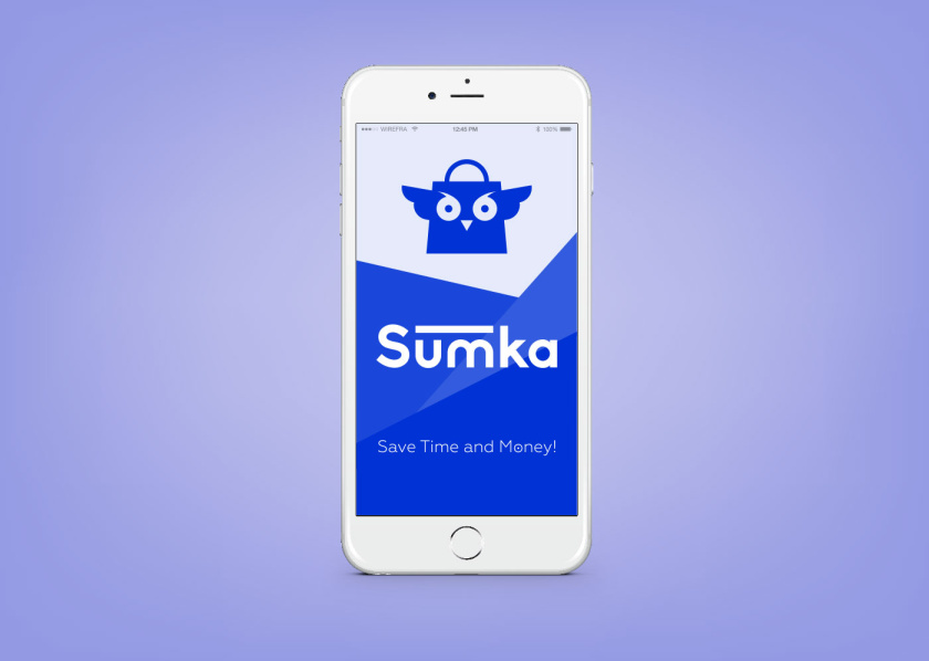 Sumka 商品折扣和促銷優(yōu)惠APP 品牌形象全案策劃設計-手機APP啟動畫面設計