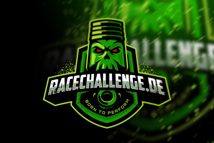 綠色logo設(shè)計(jì)- Racechallenge.de徽標(biāo)logo設(shè)計(jì)