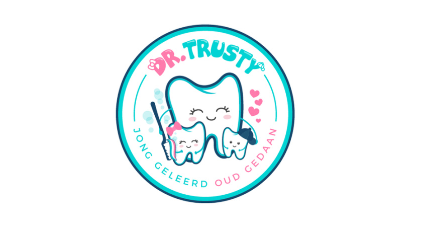 Trusty博士牙醫(yī)徽標(biāo)logo設(shè)計(jì) Trusty博士牙醫(yī)徽標(biāo)logo設(shè)計(jì)