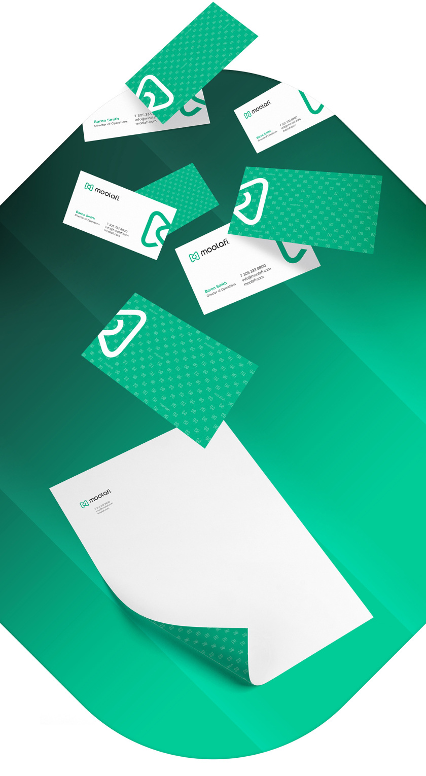 Moolafi Finance 科技金融公司logo設計vi設計 Moolafi Finance 科技金融公司logo設計vi設計