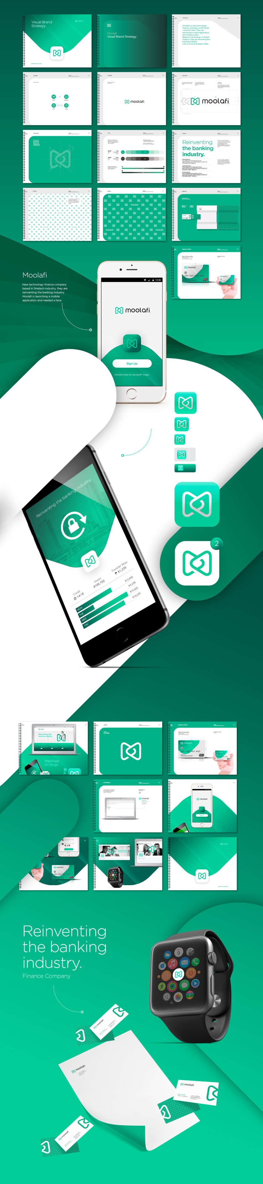 Moolafi Finance 科技金融公司logo設計vi設計-品牌vi視覺規(guī)范手冊 Moolafi Finance 科技金融公司logo設計vi設計-品牌vi視覺規(guī)范手冊