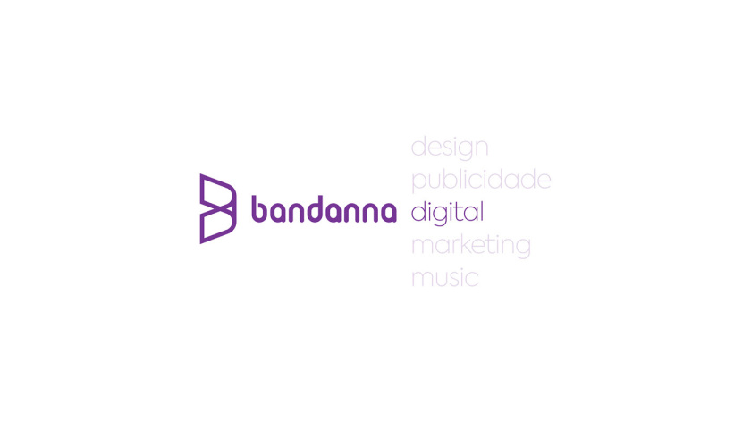 BANDANNA 音樂文化公司品牌形象設(shè)計-logo-vi設(shè)計