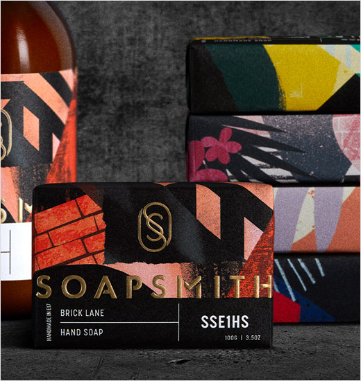 Soapsmith手工肥皂和身體清潔護(hù)理產(chǎn)品品牌logo與包裝設(shè)計,充滿豪華都市氣息 Soapsmith手工肥皂和身體清潔護(hù)理產(chǎn)品品牌logo與包裝設(shè)計,充滿豪華都市氣息