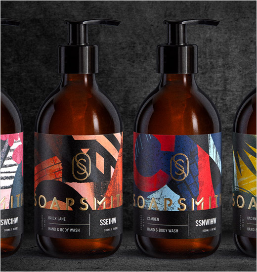 Soapsmith手工肥皂和身體清潔護(hù)理產(chǎn)品品牌logo與包裝設(shè)計,充滿豪華都市氣息 Soapsmith手工肥皂和身體清潔護(hù)理產(chǎn)品品牌logo與包裝設(shè)計,充滿豪華都市氣息