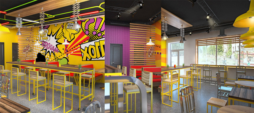 Hoggy三明治吧餐飲品牌設計-餐廳空間設計 Hoggy三明治吧餐飲品牌設計-餐廳空間設計