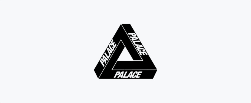 前衛(wèi)三角形logo設計-Palace Skateboard 宮殿滑板