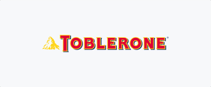 帶有三角形符號logo設計-Toblerone托勃龍
