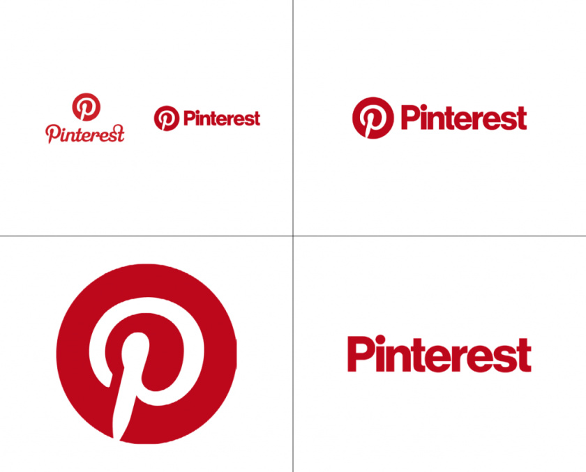 Pinterest圓形logo設(shè)計(jì)