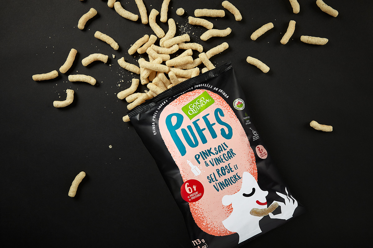 Puffs 休閑小零食包裝設(shè)計(jì),夸張有趣的插畫(huà) Puffs 休閑小零食包裝設(shè)計(jì),夸張有趣的插畫(huà)
