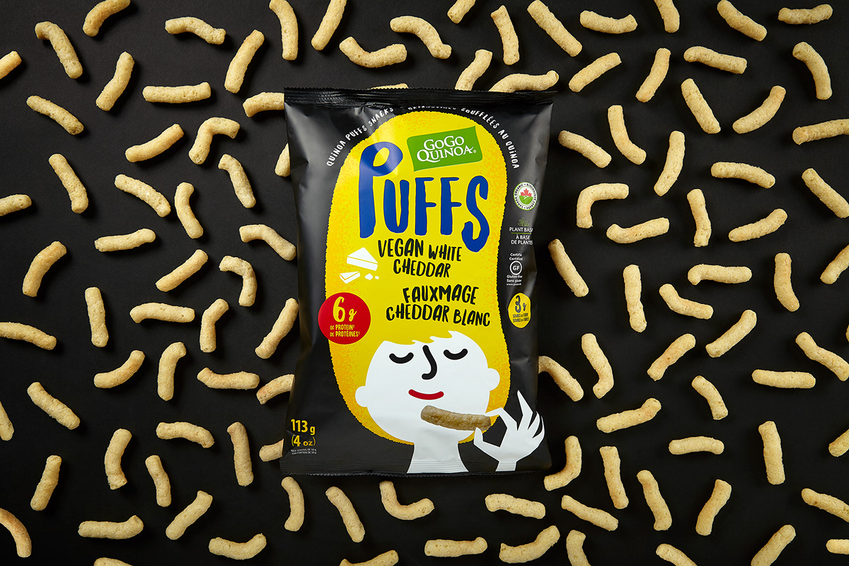 Puffs 休閑小零食包裝設(shè)計(jì),夸張有趣的插畫(huà) Puffs 休閑小零食包裝設(shè)計(jì),夸張有趣的插畫(huà)