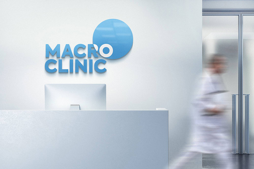 Macro Clinic連鎖醫(yī)療診所醫(yī)院圓形顯微鏡風(fēng)格品牌形象設(shè)計logo設(shè)計與品牌全案策劃塑造 Macro Clinic連鎖醫(yī)療診所醫(yī)院圓形顯微鏡風(fēng)格品牌形象設(shè)計logo設(shè)計與品牌全案策劃塑造
