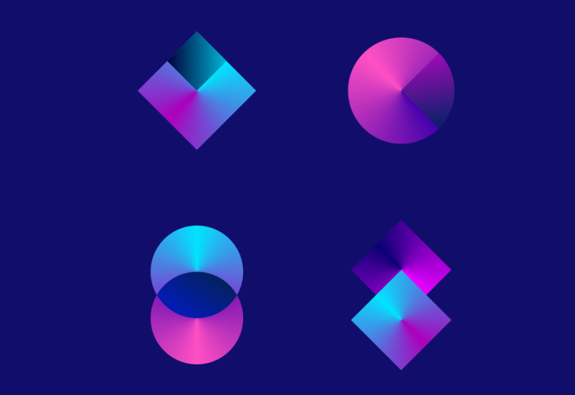 3D漸變logo設(shè)計