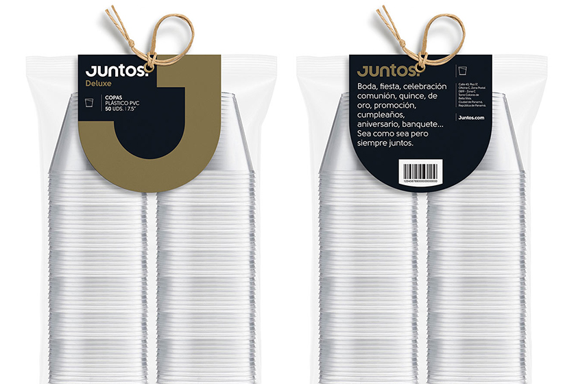 Juntos 塑料餐具品牌形象包裝設(shè)計
