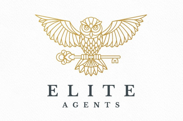 錯綜復(fù)雜的細節(jié)-Elite Agents標(biāo)志設(shè)計