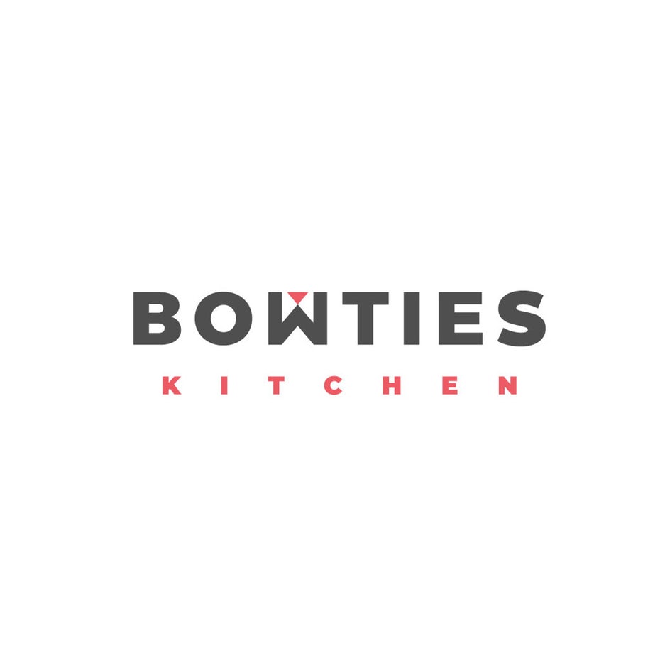 積極的負空間-Bowties廚房標(biāo)志設(shè)計