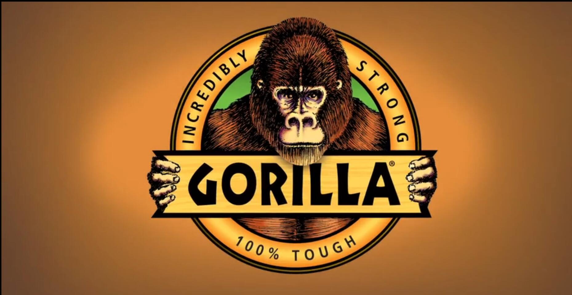 Gorilla Mounting Tape強(qiáng)力膠黑猩猩logo設(shè)計(jì) Gorilla Mounting Tape強(qiáng)力膠黑猩猩logo設(shè)計(jì)