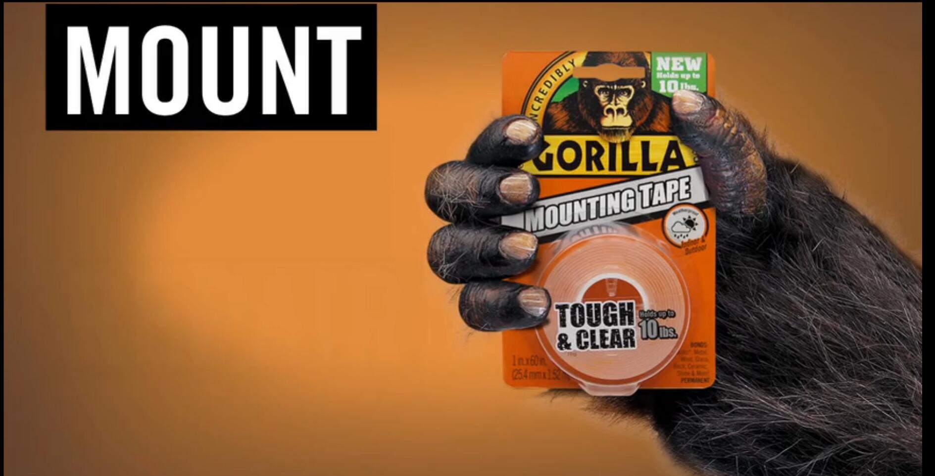 Gorilla Mounting Tape黑猩猩強(qiáng)力膠包裝設(shè)計(jì) Gorilla Mounting Tape黑猩猩強(qiáng)力膠包裝設(shè)計(jì)