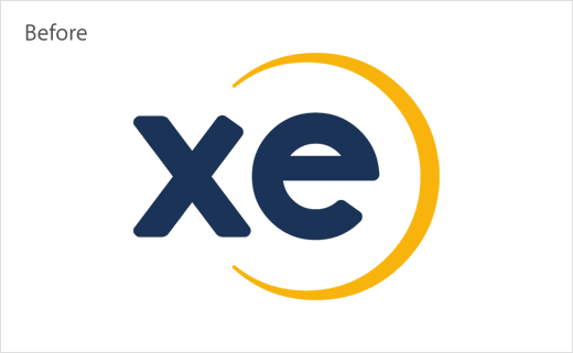 Xe在線貨幣轉(zhuǎn)換老LOGO設(shè)計(jì)