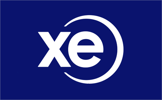 Xe在線貨幣轉(zhuǎn)換新LOGO設(shè)計(jì)