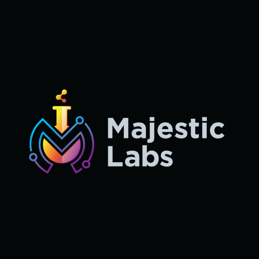 永恒的印刷標志logo-雄偉的實驗室logo設計