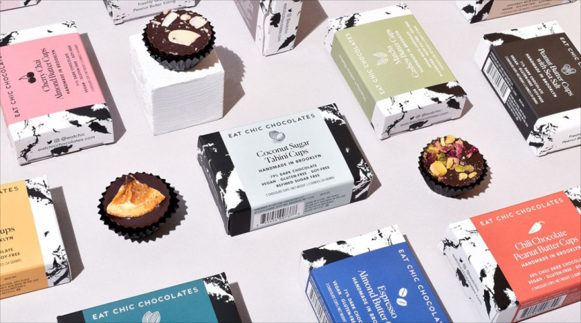 Chic Chocolates甜品甜食包裝設(shè)計2019