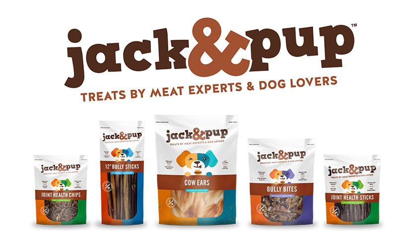 Jack&Pup 狗糧寵物零食包裝設(shè)計“彩色吉祥物篇” Jack&Pup 狗糧寵物零食包裝設(shè)計“彩色吉祥物篇”